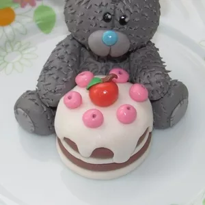 Мастер-класс кондитерский в Николаеве.  Лепка из мастики. Мишки..