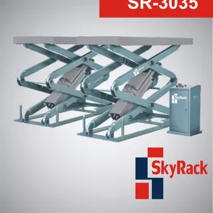 Ножничный электрический подъемник SkyRack SR – 3035