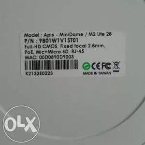 Купольная IP Камера Apix-MiniDome/M2 Lite 28