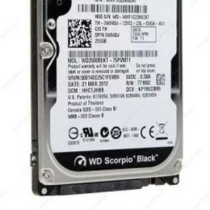 Диск HDD SATA 250GB от ноутбука MSI VR420 