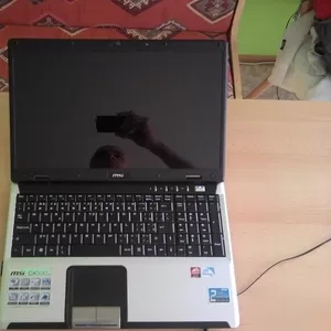 Продам по запчастям ноутбук  MSI CX600 (разборка и установка).