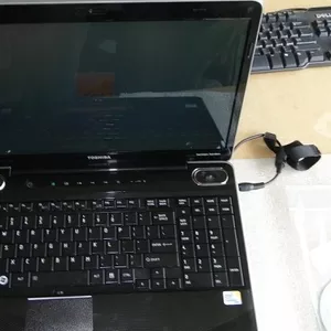 Нерабочий ноутбук Toshiba Satellite A505 на запчасти