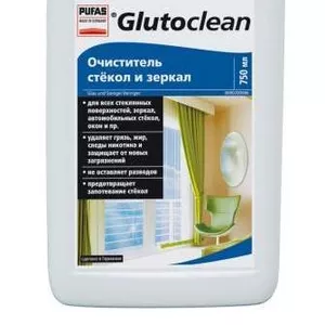 Очиститель для стекла и зеркал Glutoclean Pufas (0, 75 л.)