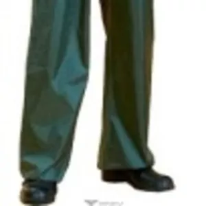 Костюм ПВХ+нейлон (куртка+брюки),  зеленый
