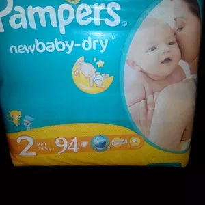 pampers active baby dry 2 (3-6kg)-43 шт