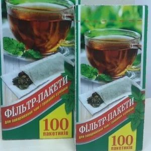 Фильтр пакеты для заваривания чая XXL