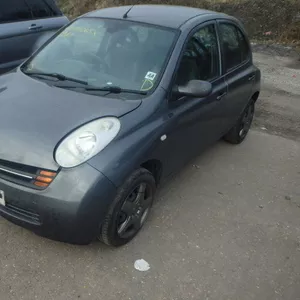 Nissan Micra K12 даерь бампер кришка багажника