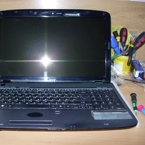 Продам по запчастям ноутбук Acer Aspire 5542G (разборка и установка).