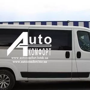 Установка (врезка) автостекол на автомобиль Fiat Dukato,  Citroen 