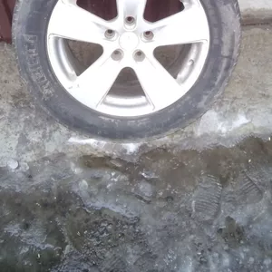 Продам шины с дисками Pirelli scorpion zero 235/55 R17 (лето)