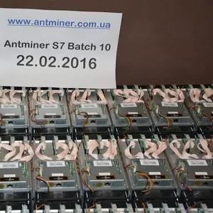 Продам ANTMINER S7 BATCH 10 asic miner Украина