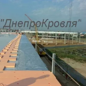 Кровля из ПВХ,  ТПО мембраны в Запорожье