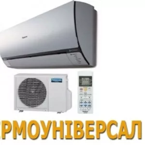 Кондиционер Panasonic  Deluxe CS - E 12 PKDW. Монтаж кондиционеров