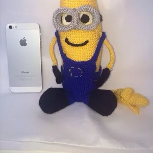 Вязаная крючком игрушка ручной работы #МИНЬОН (handmade) 
