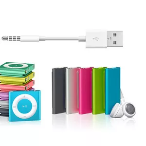 USB кабель для iPod shuffle 3,  4,  5,  6 генерации Качество!