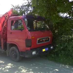 Вантажні перевезення до 6 тон самоскидом з маніпулятором(погрузчиком) 