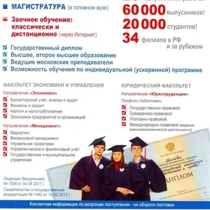 Образование в МИЭП. Бакалавриат. Магистратура