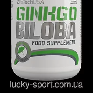 Антиоксиданты BioTech Ginkgo biloba 90 таблеток