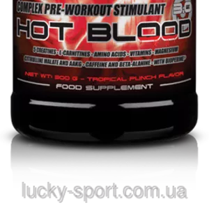 Предтренировочные комплексы Scitec Nutrition Hot blood 3.0 300 g blue 