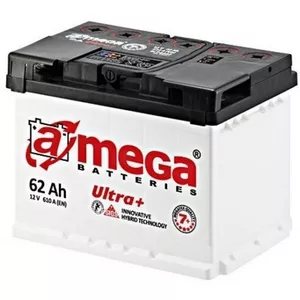 Автомобильный аккумулятор A-Mega 6СТ-77 АзЕ Ultra+