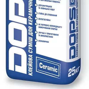Клей для плитки DOPS Ceramik