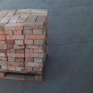 Кирпич красный бу