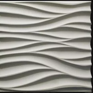 Гипсовая 3Д Панель Амбровая Вуаль