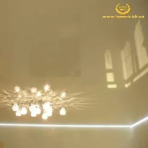 Натяжной потолок с LED подсветкой