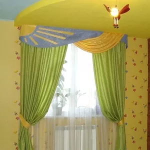 Дизайн и пошив итальянских штор в Днепропетровске