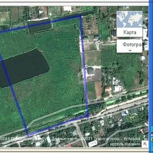 обменяю участок 2, 5 га под застройку 9 км от Киева со своим озером 