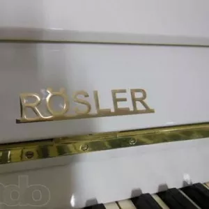 БЕЛОЕ пианино Rosler,  чешское
