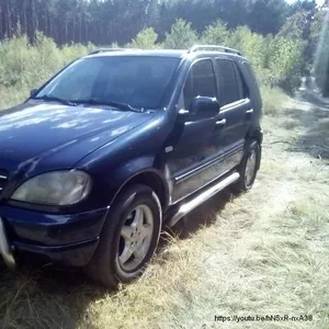 Mercedes ML320; 1999 г.;  американец;  укр. регистрация;  растаможенна100%