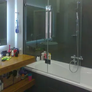 Шторки для ванной стекло