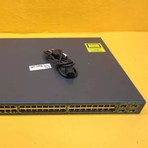 Cisco Catalyst WS-C3560-48PS-S свитч 48 PoE +4 FSP-Gig Коммутатор 3560