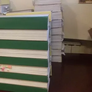 Переплет документов постоянного и временного хранение 