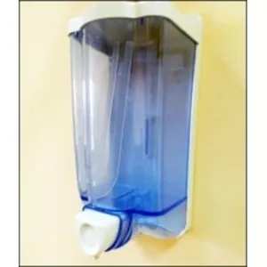 Дозатор жидкого мыла пластик прозрачный 900 мл