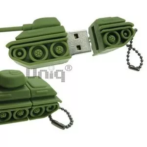 USB Flash Uniq.ua Танк,  зеленый