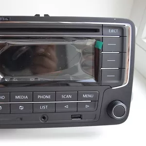 Магнитола RCD320 CD MP3 USB SD AUX Bluetooth для Volkswagen,  Skoda