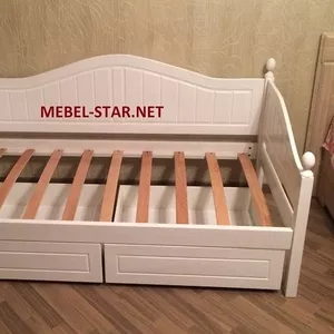 Кровать подростковая деревянная