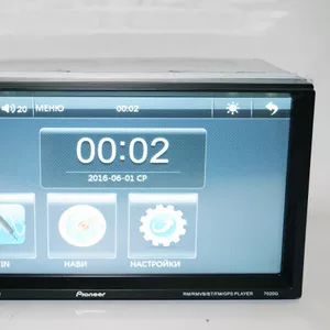 2din автомагнитола Pioneer 7020G GPS НАВИГАЦИЯ + пульт на руль