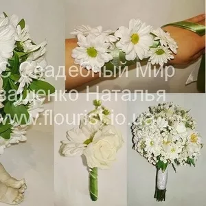 Украшение свадьбы цветами