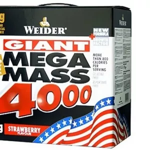 Продам гейнер «Weider Mega Mass4000» 7кг