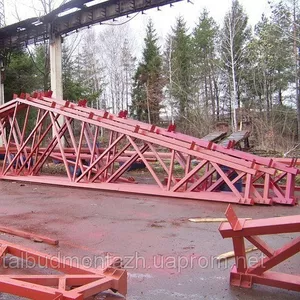 Продам металлические фермы перекрытия.