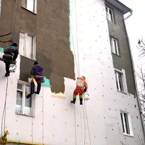 Срочно! Требуется альпинист,  фасадчики для утепления квартир