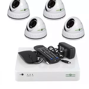 Комплект Видеонаблюдения Green Vision GV-K-L06/04 720P