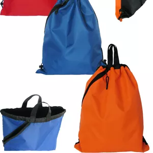 Необычные двухцветные городские рюкзаки на два отделения, водостойкие