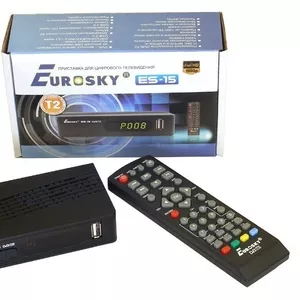 Тюнер Eurosky ES-15 для Т2,  Youtube,  IPTV в Красногвардейске