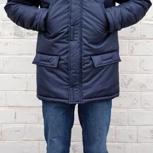 Зимняя куртка парка пуховик мужская вся Украина