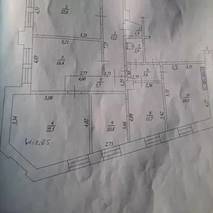 Срочно продам комнату в коммунальной квартире в центре. 