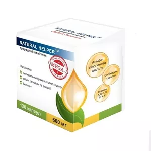 Капсулы Natural Helper Omega 3 Природный помощник.